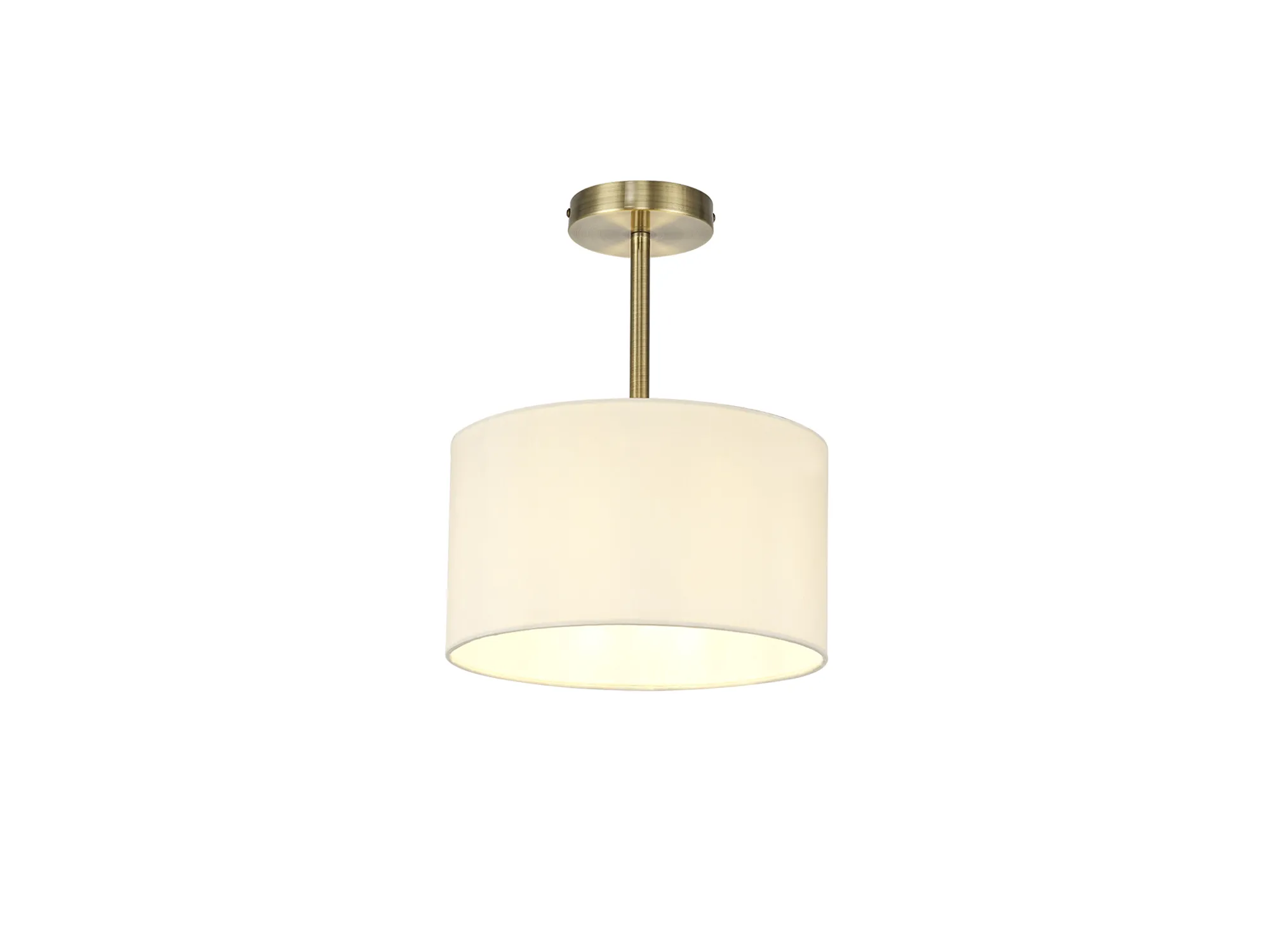 DK0159  Baymont 30cm Semi Flush 1 Light